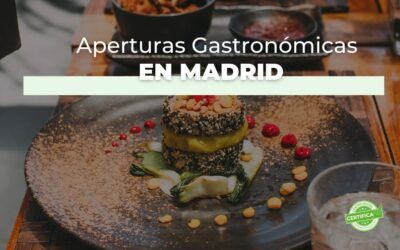 Nuevas aperturas gastronómicas en Madrid